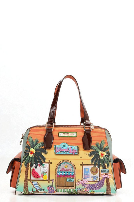 Vegan Leather Sun & Sand Handbag
