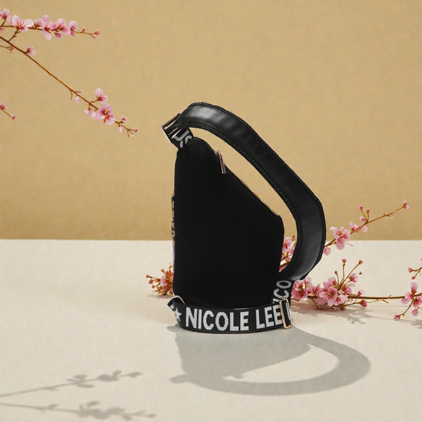 Sac bandoulière en cuir végétalien