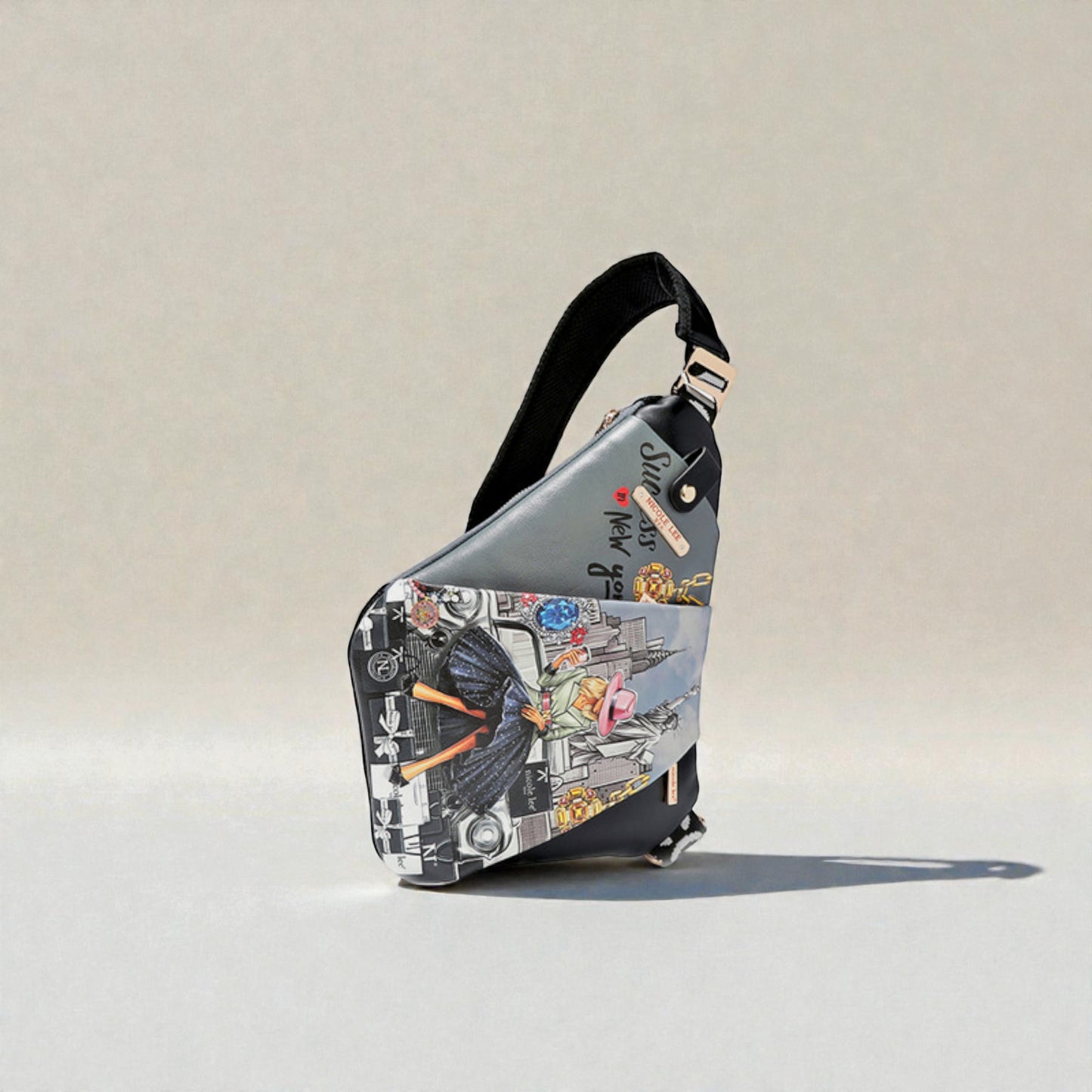 Sac bandoulière en cuir végétalien