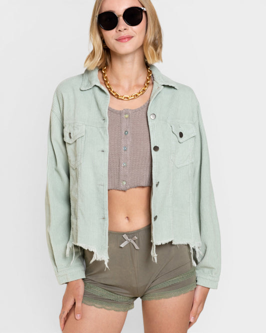 Sage Corduroy Jacket