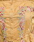 Camel Embroidered Cotton Cami Top