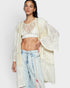 Ivory Patchwork Lace Kimono