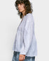 Off White Eyelet Lace Babydoll Blouse