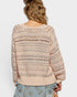 Blush Open Knit Cardigan