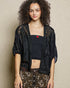 Black Lace Kimono Shrug