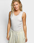 Blush Lace Trim Tank Top