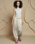 Soft Ivory Lace Trim Sleeveless Tank