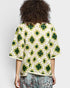 Olive Granny Square Crochet Top