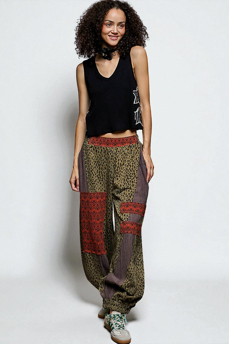 Black Star Patch Tank Top