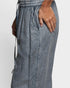 Charcoal Washed Wide Leg Pants