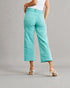 Aqua High Rise Cropped Wide Leg Jeans