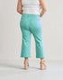 Aqua High Rise Cropped Wide Leg Jeans