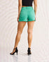 Aqua High Rise Denim Shorts