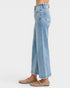 Light Wash High Rise Wide Leg Crop Jeans
