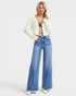 Medium Wash Wide Leg Jeans