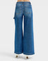 Dark Wash High Rise Utility Wide Leg Jeans