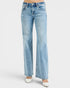 Medium Wash Low Rise Wide Leg Jeans