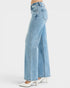 Medium Wash Low Rise Wide Leg Jeans