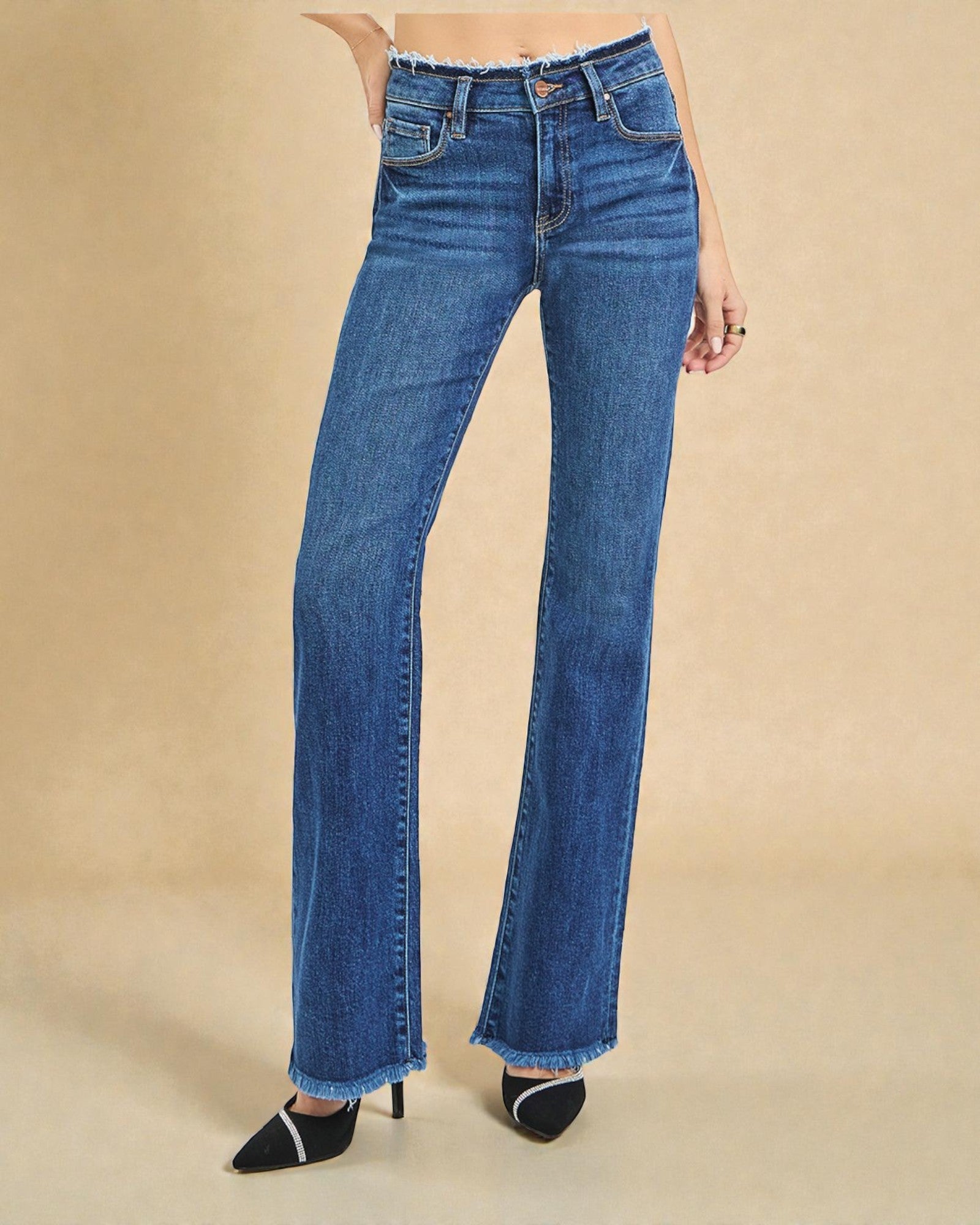 Medium Wash Bootcut Jeans