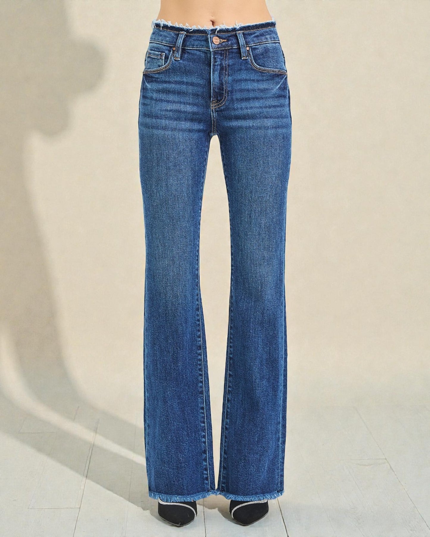 Medium Wash Bootcut Jeans