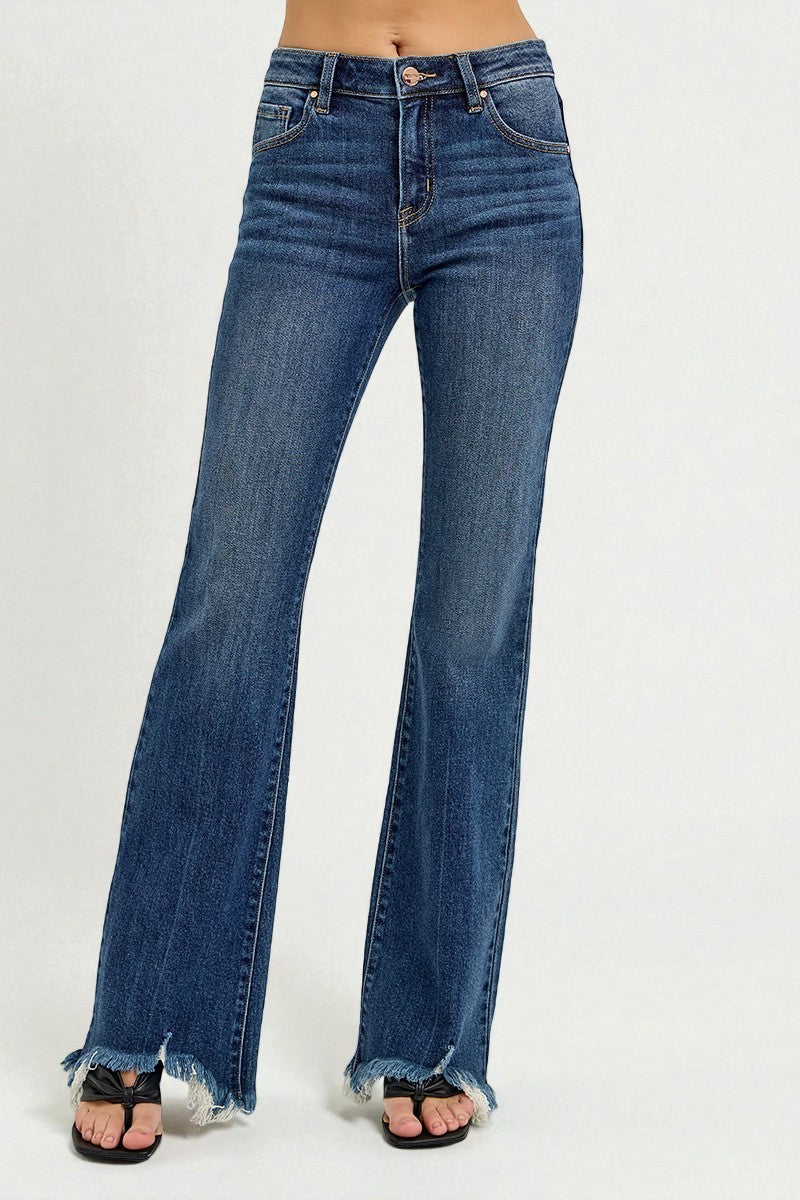 Dark Wash Flare Jeans