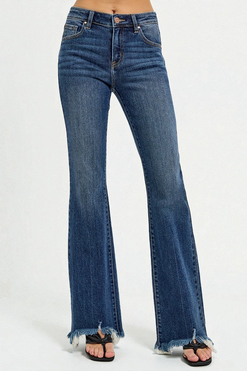 Dark Wash Flare Jeans