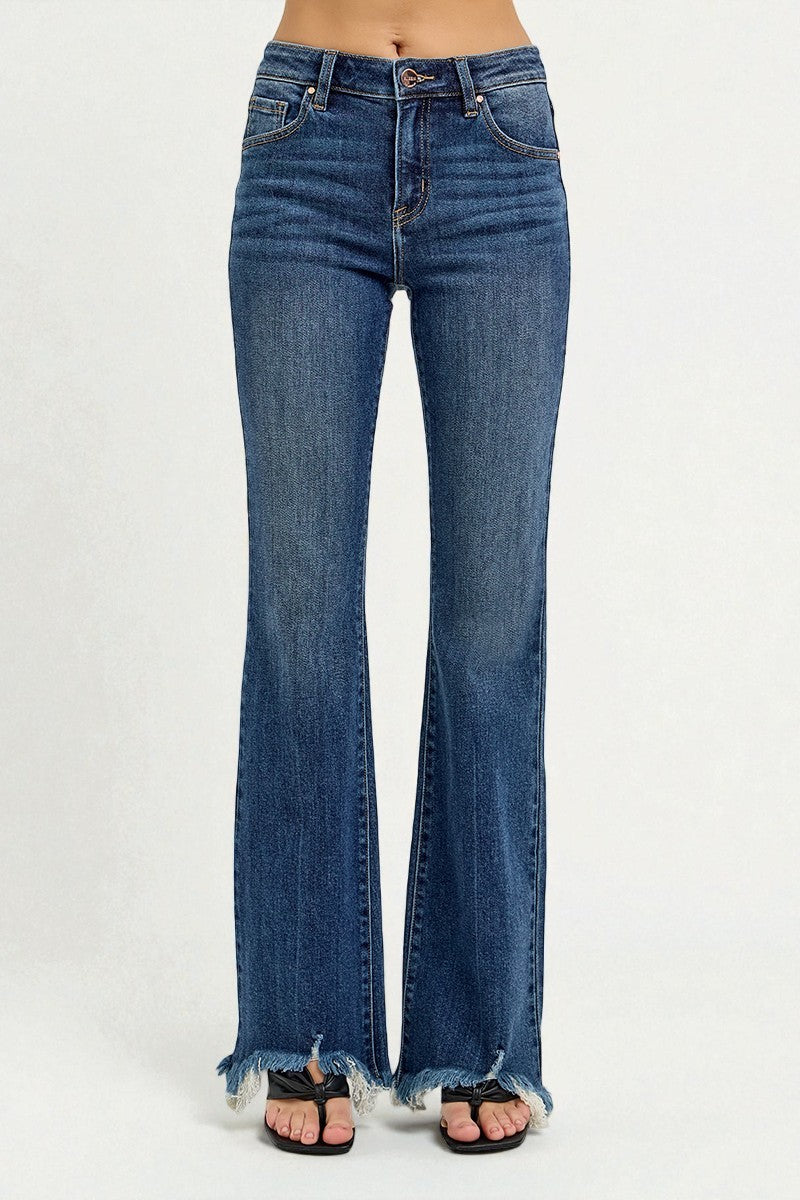 Dark Wash Flare Jeans