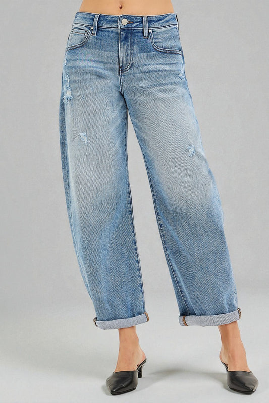 Light Wash Boyfriend Jeans