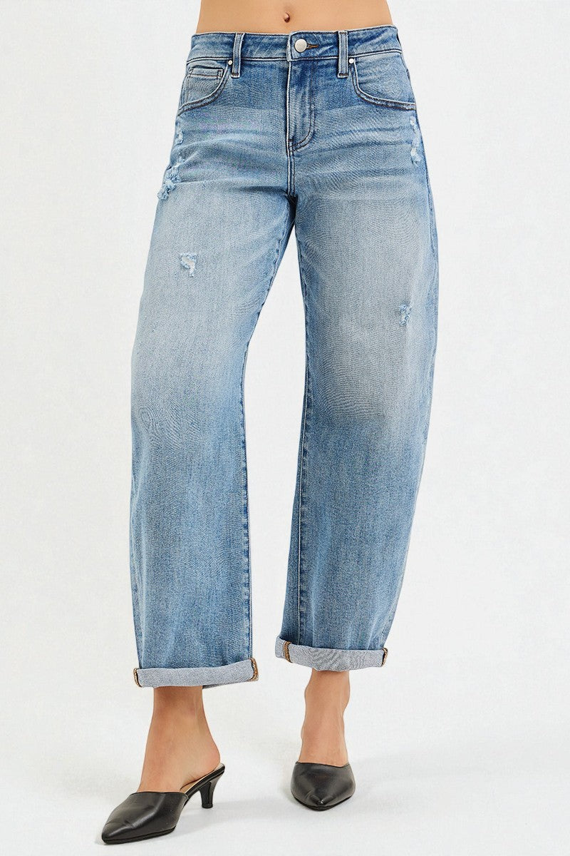 Light Wash Boyfriend Jeans