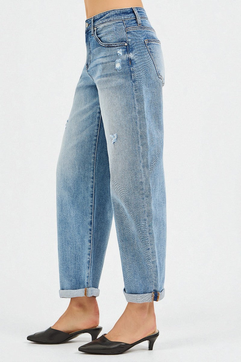 Light Wash Boyfriend Jeans