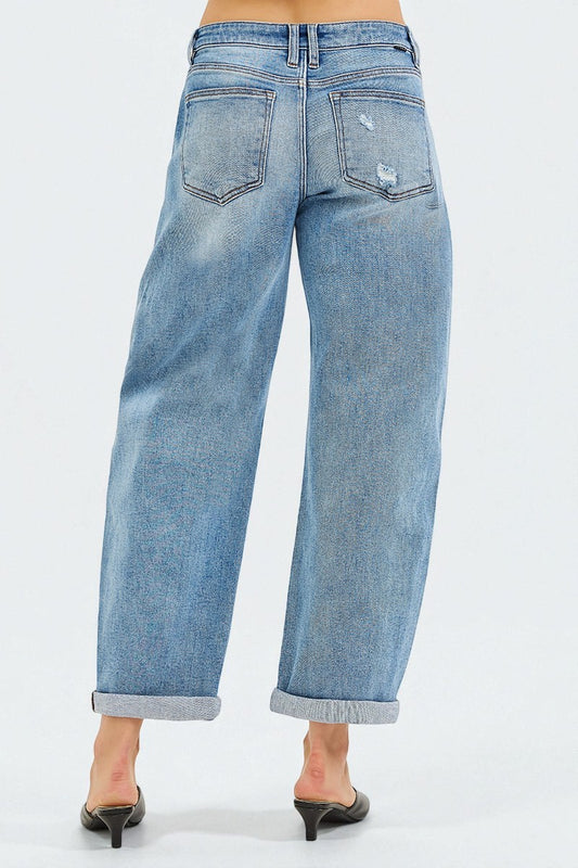 Light Wash Boyfriend Jeans