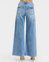Light Wash Tummy Control Wide Leg Jeans