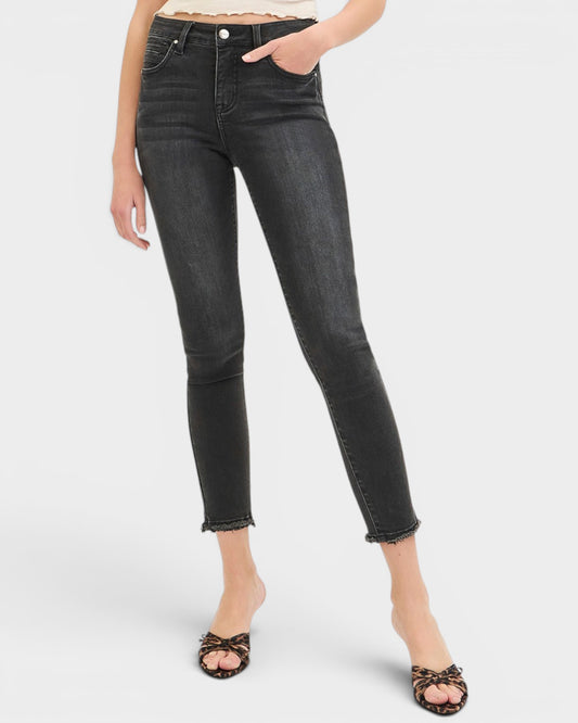 Black Tummy Control Skinny Jeans