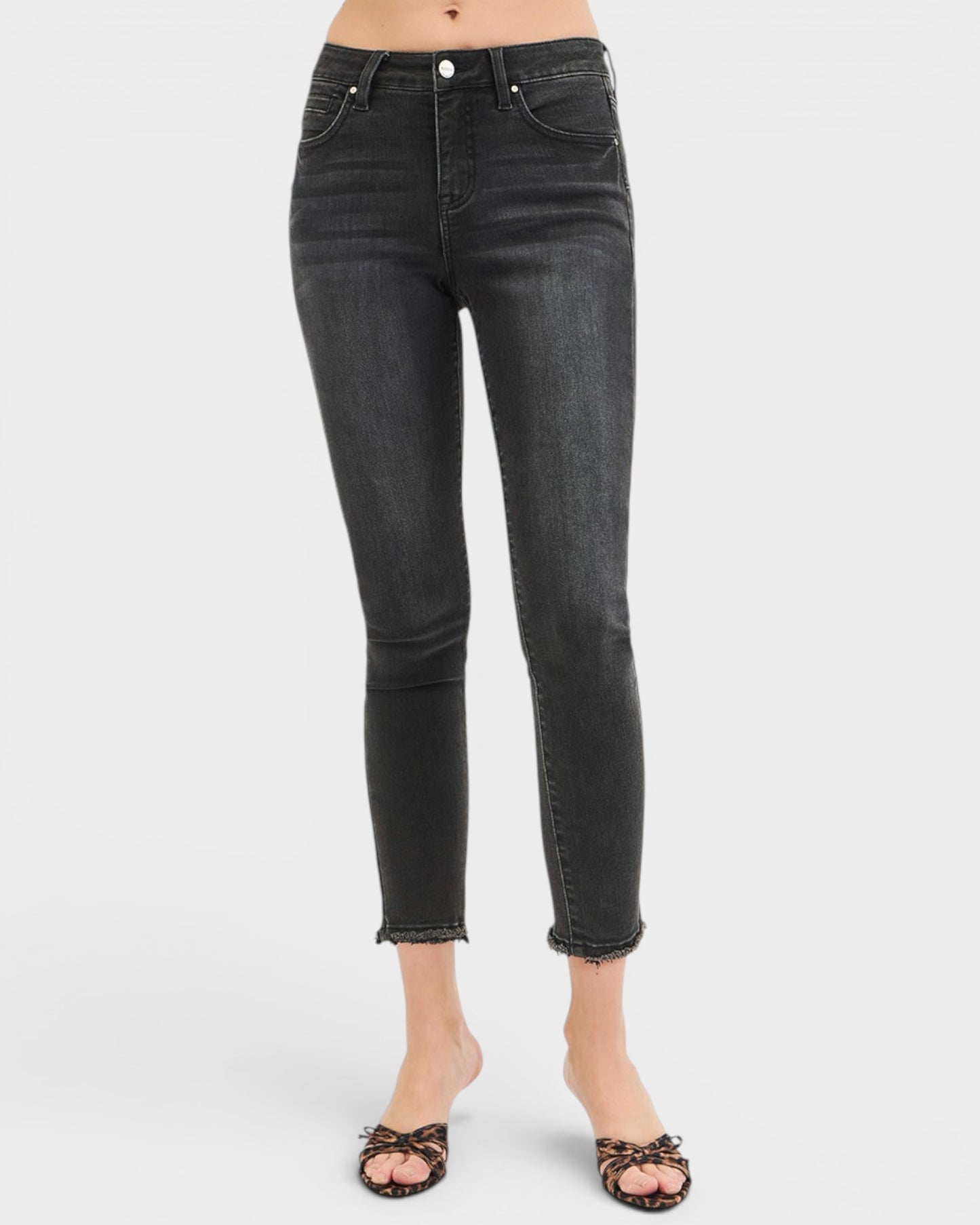 Black Tummy Control Skinny Jeans