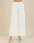 White Wide-Leg Pants