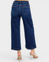 Dark Wash High Rise Wide Leg Crop Jeans