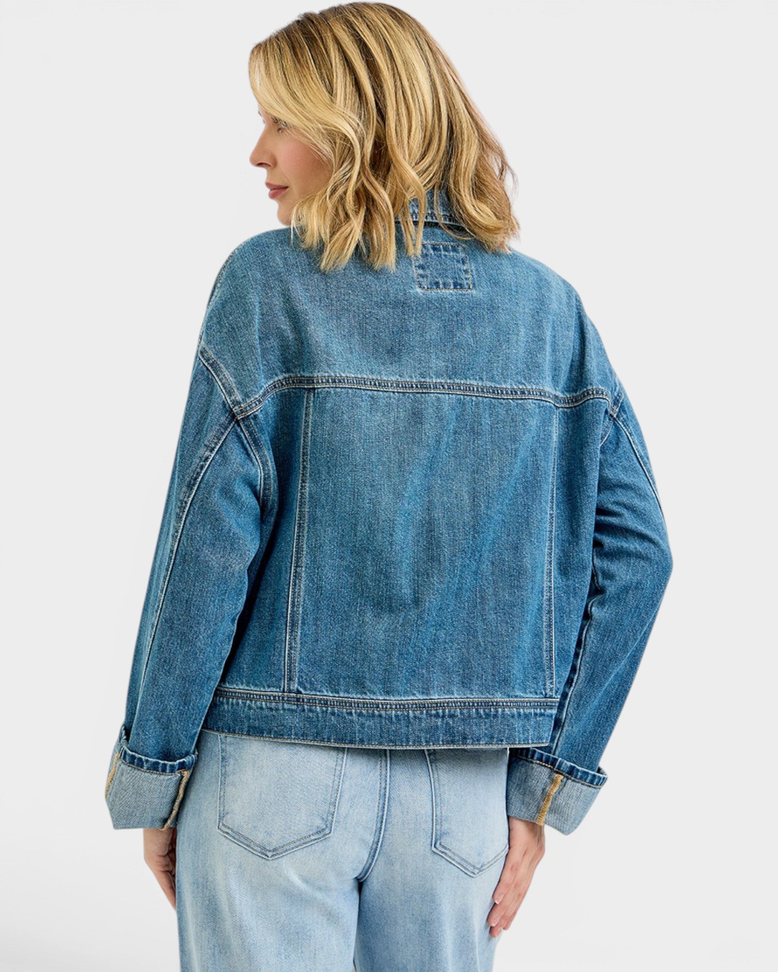 Medium Wash Denim Jacket