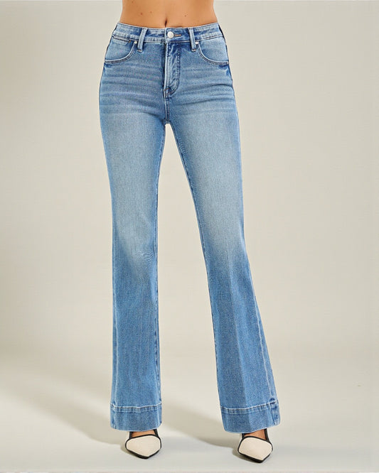 Light Wash Flare Jeans