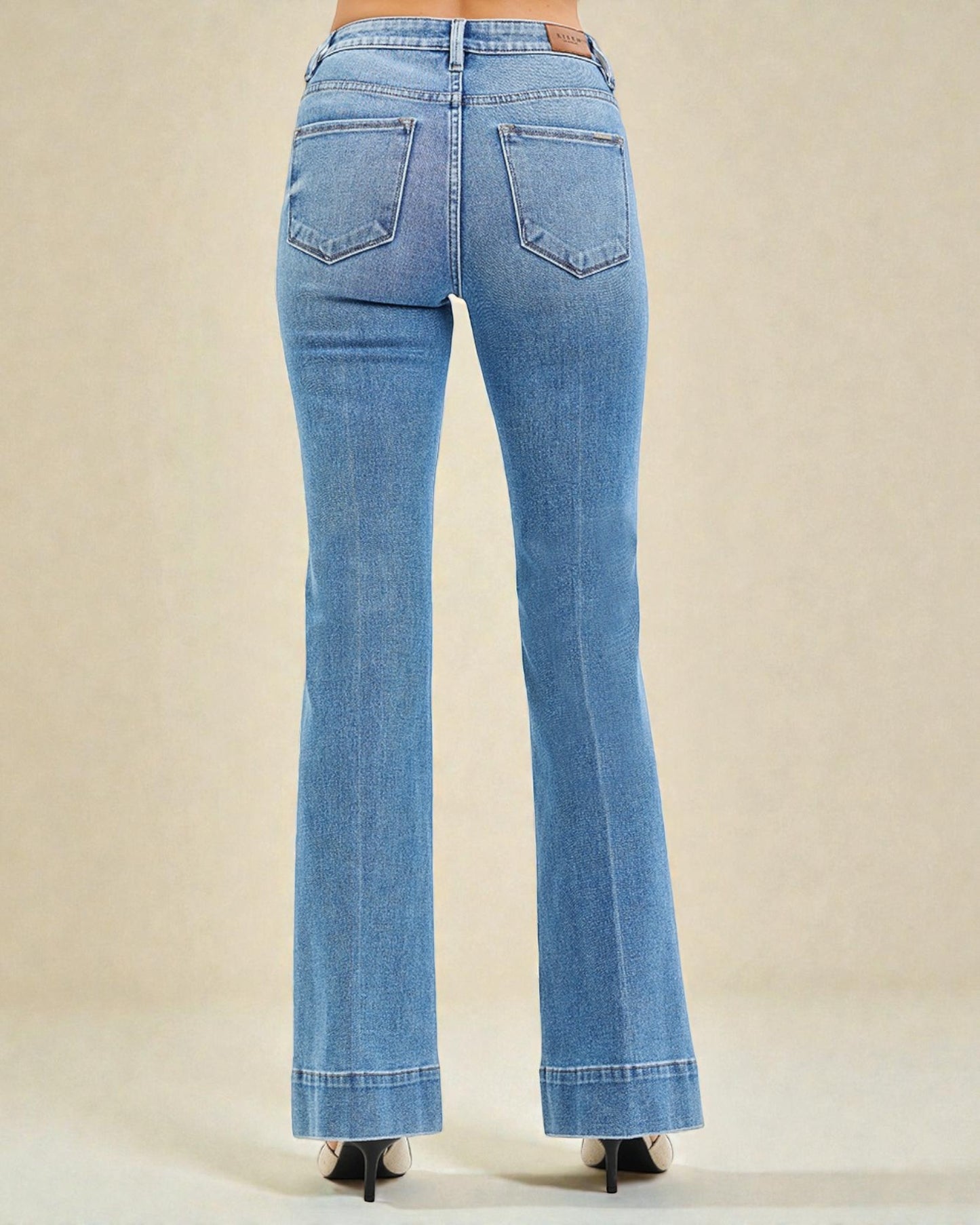 Light Wash Flare Jeans