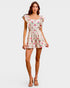 Ivory Rose Ruffle Romper