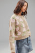 Blush Strawberry Knit Cardigan