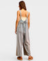 Light Wash Wide Leg Denim Overalls