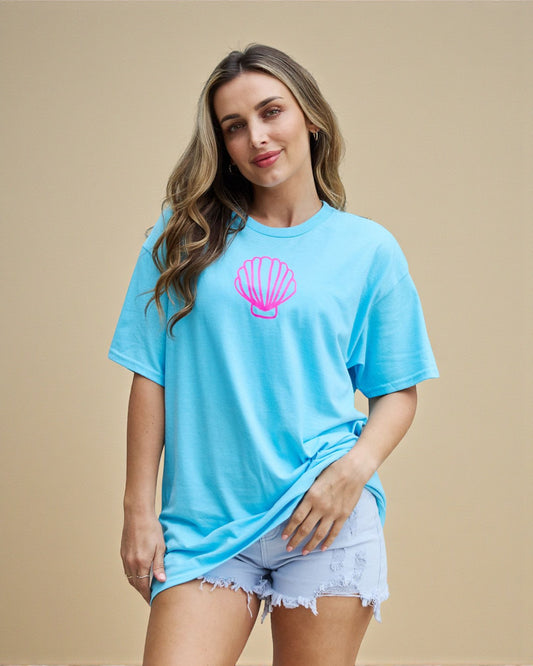 Aqua “More Beach Days” Graphic Tee