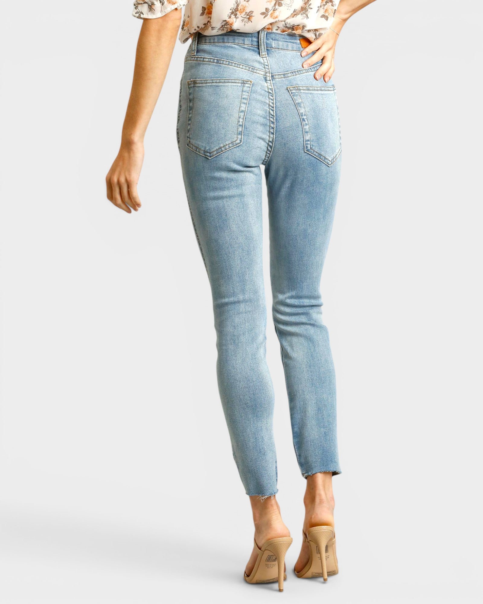 Light Wash Slim Jeans