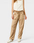 Khaki Rope Belt Wide Leg Pants