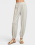 Ivory Pull-On Jogger Pants