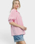 Pink Gingham Puff Sleeve Top