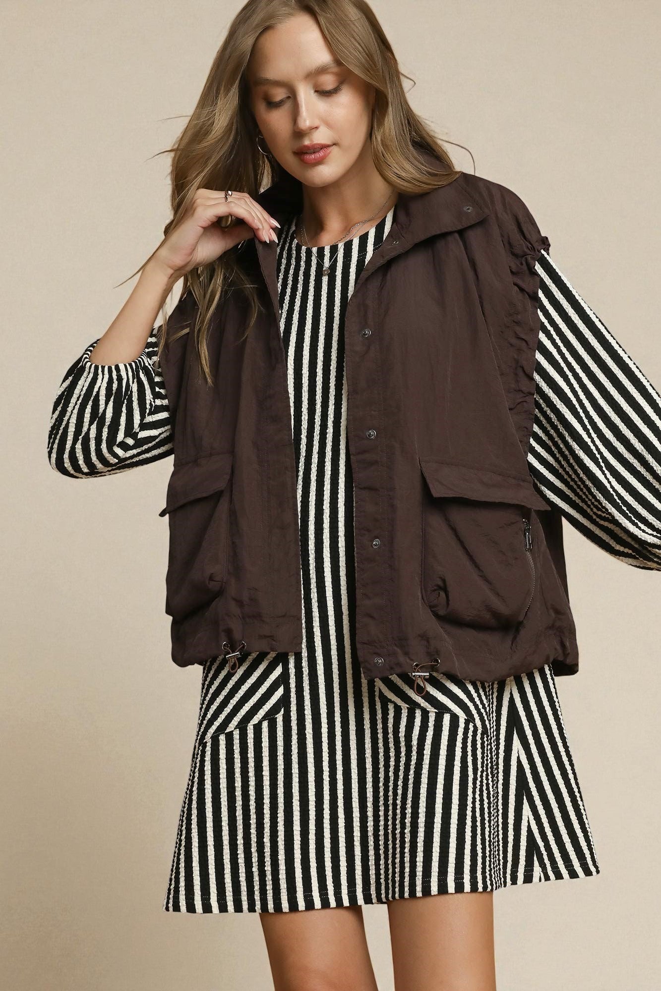 Chocolate Utility Vest