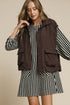 Chocolate Utility Vest