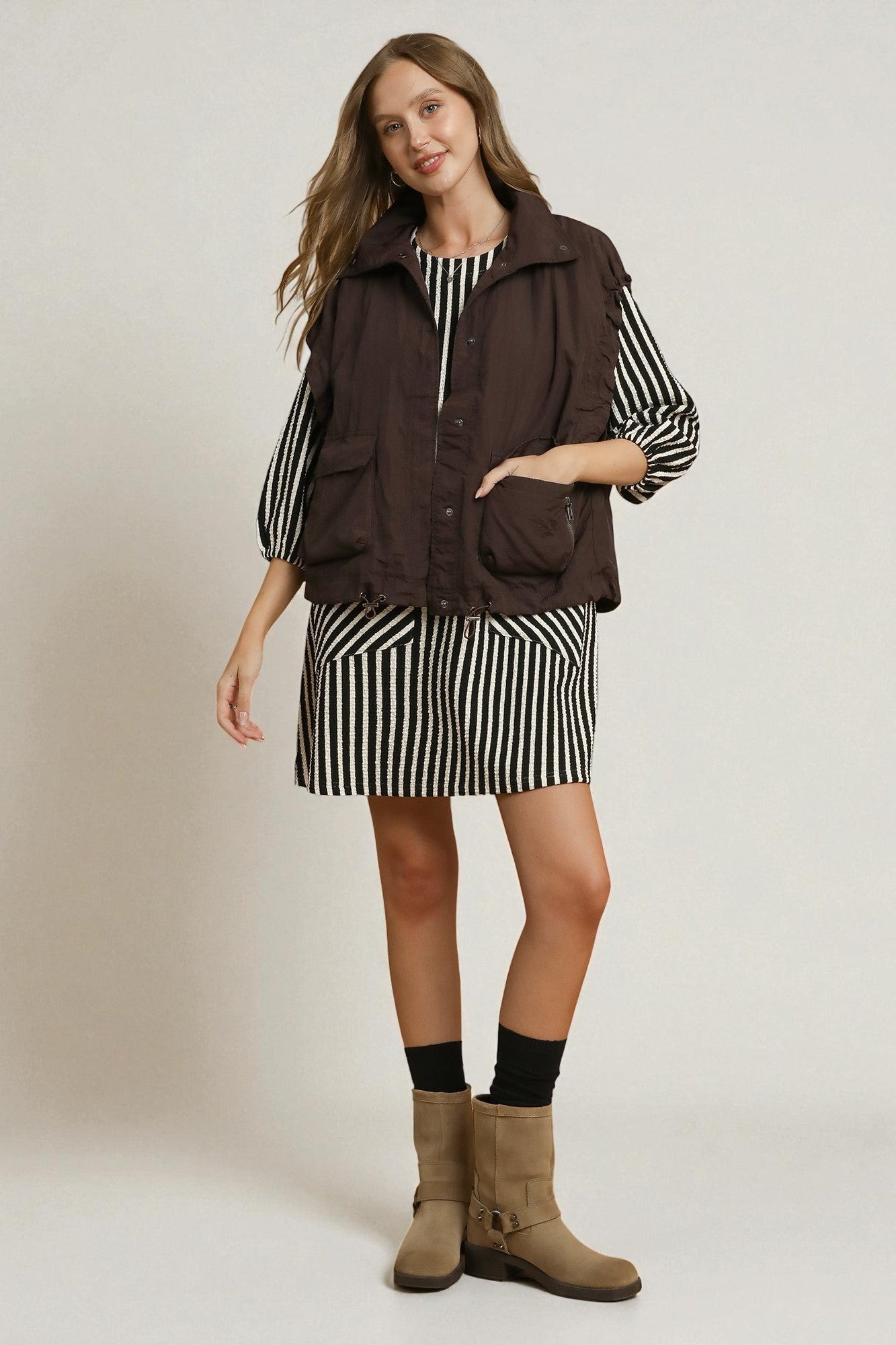 Chocolate Utility Vest